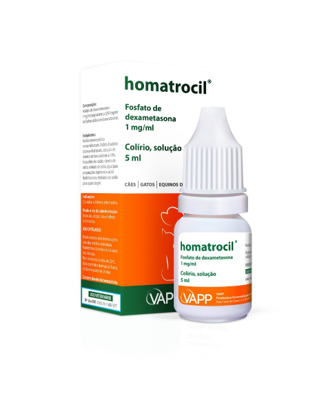 Homatrocil 5ml bottle with dropper 1mg/ml